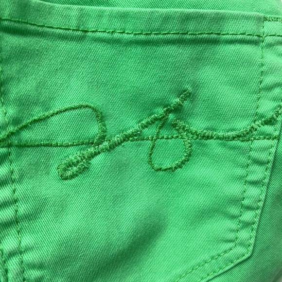 2B Bebe Jeans Skinny unique green color size 27 - Picture 5 of 10